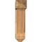 Ekena Millwork Traditional Arts and Crafts Smooth Bracket w/ Offset Brace, Western Red Cedar, 7 1/2"W x 26"D x 30"H BKT0806X26X30TRA03SWR - alternate 4